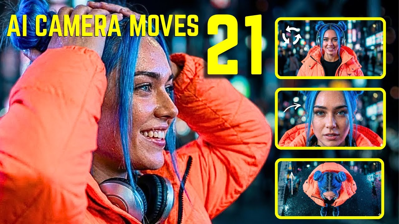 Todos los Movimientos de Cámara IA que Necesitas | 21 Técnicas Probadas