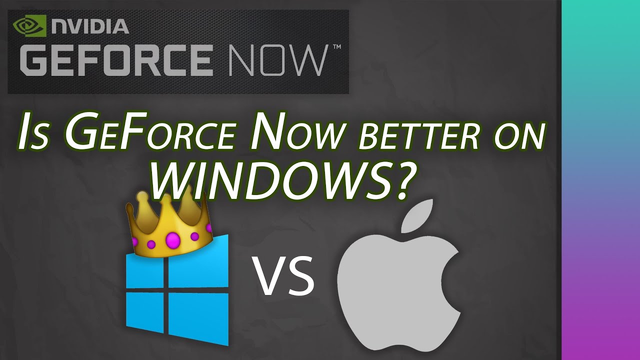 GeForce Now Tested - Is it better on Windows than Mac OS?