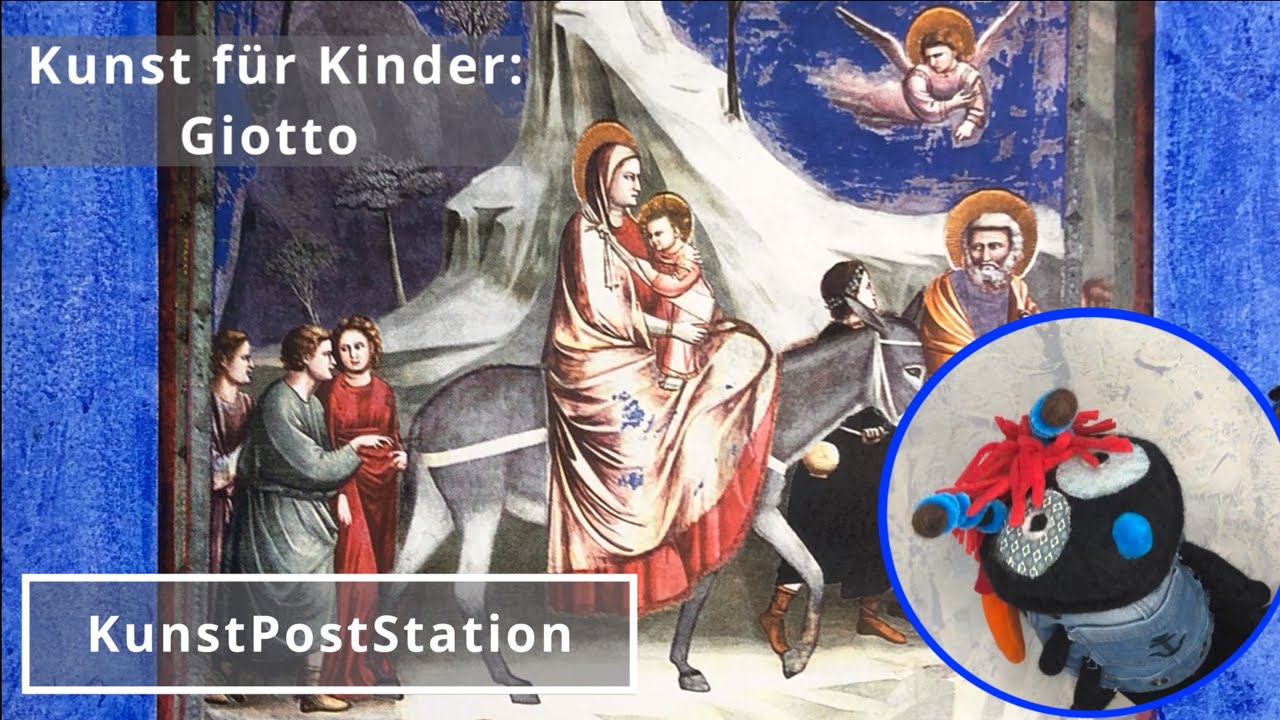 Kunst für Kinder Giotto - biblische Darstellung und Bildgeschichten