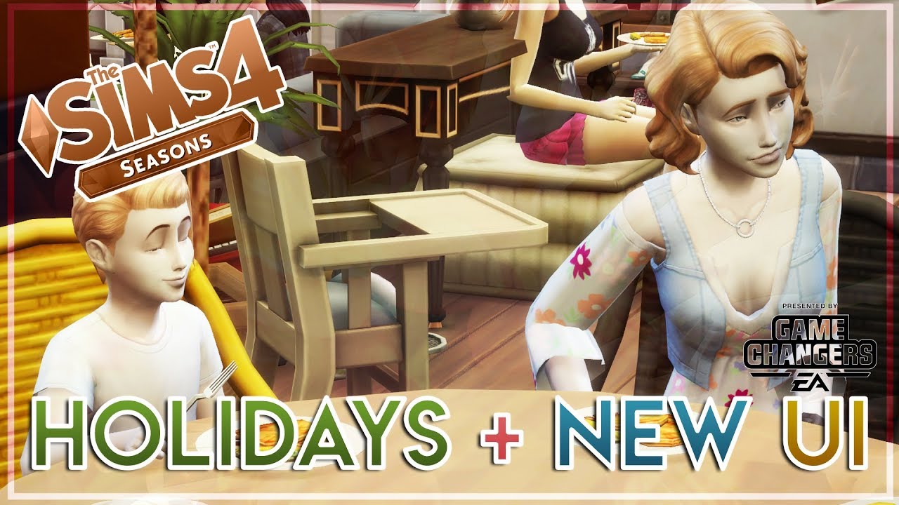 HOLIDAYS + NEW UI ☔☀️🌨️❄️ | The Sims 4 Seasons Expansion Pack