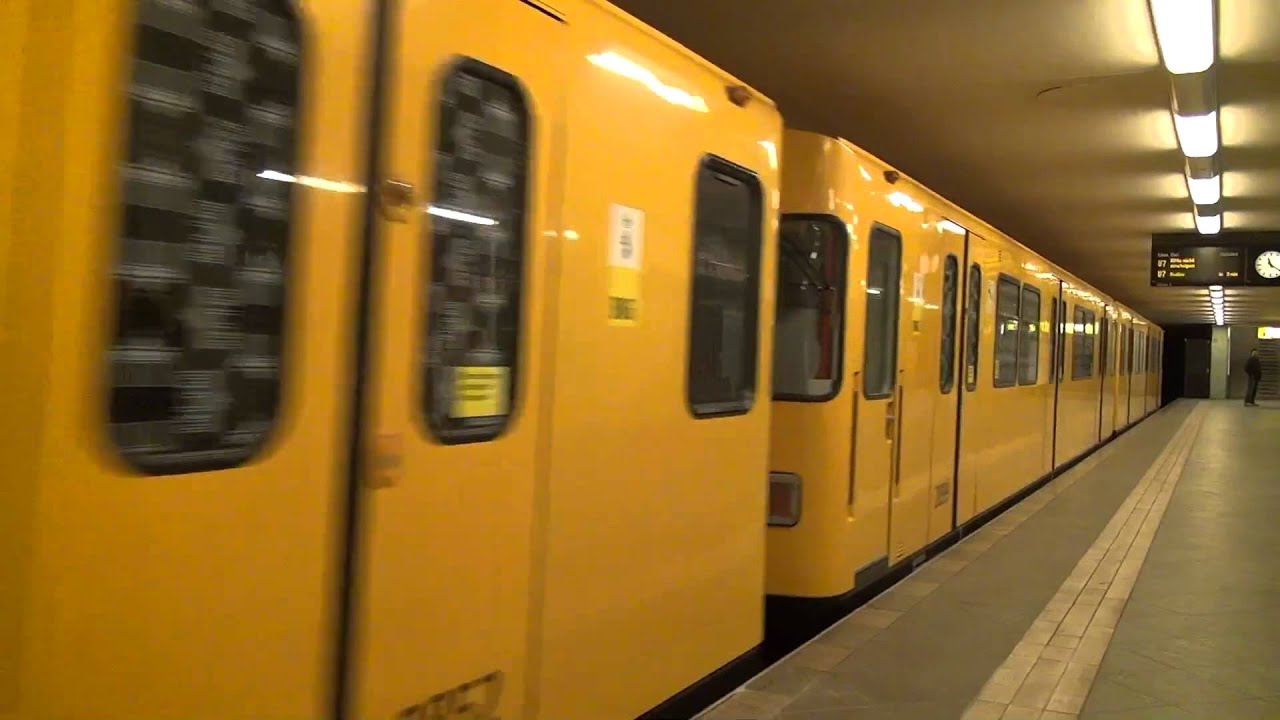 U-Bahn Berlin Betriebsfahrt Drehstromer F-Zug Grenzallee U7 HD