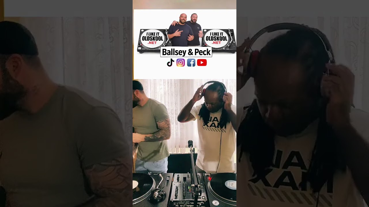 Mc Peck and Chris Jones (Supa.C)covering for Ballsey Vintage Vinyl Session