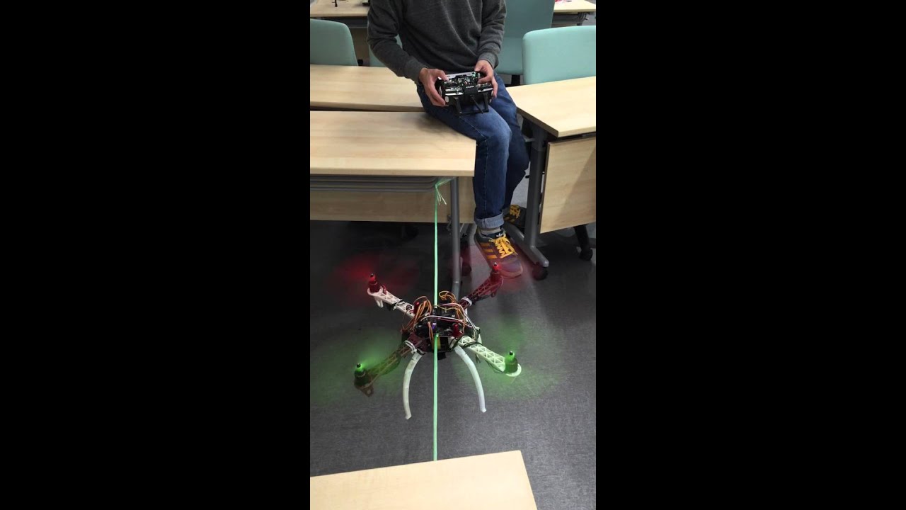 Ard-mu-copter roll control demo