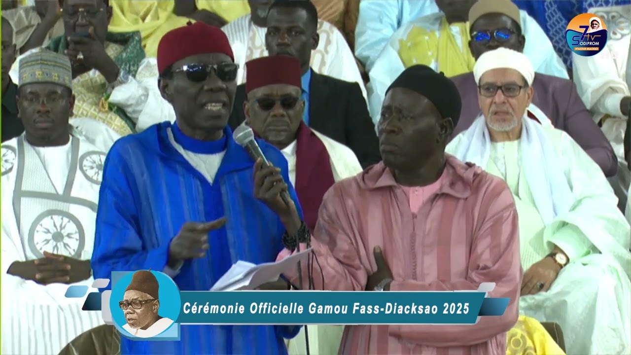 Discour pertinent plain d'enseignement de Serigne Habib Sy Dabakh cérémonie Gamou Fass-Diacksao 2025