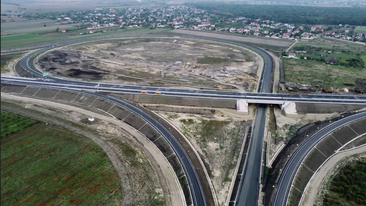 Autostrada Moldovei A7...În curând ne vom feri de radar, noroc de acest Nod! 🤭