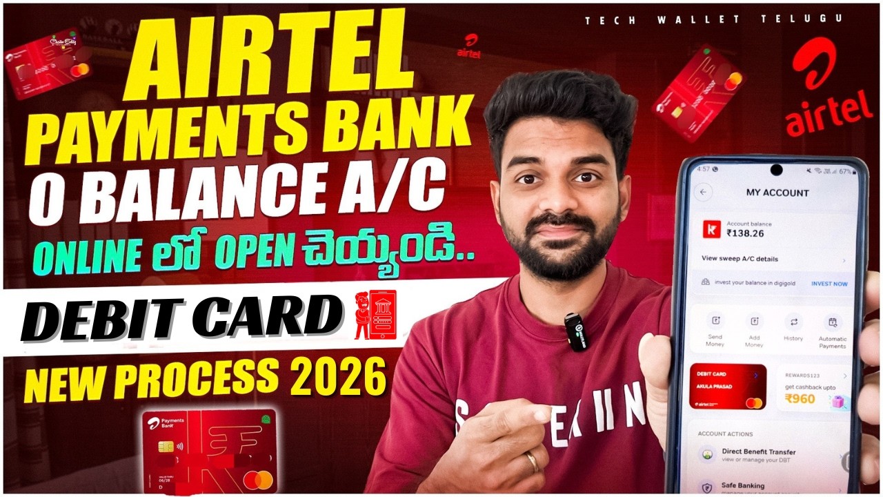 Airtel Payment Bank Account Open 2026 | Open Airtel Payment Bank Account online |airtel payment bank