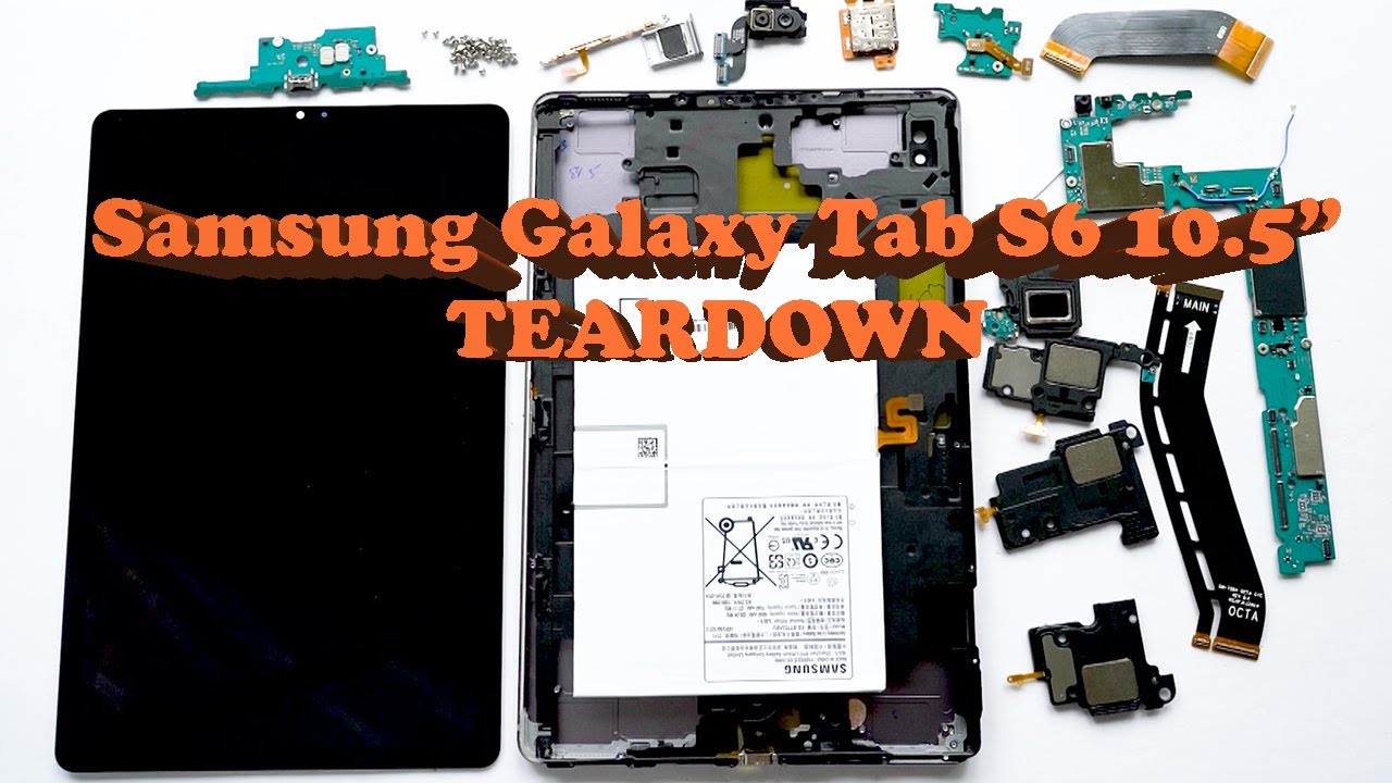 Samsung Galaxy Tab S6 SM-T860 SM-T865  10.5