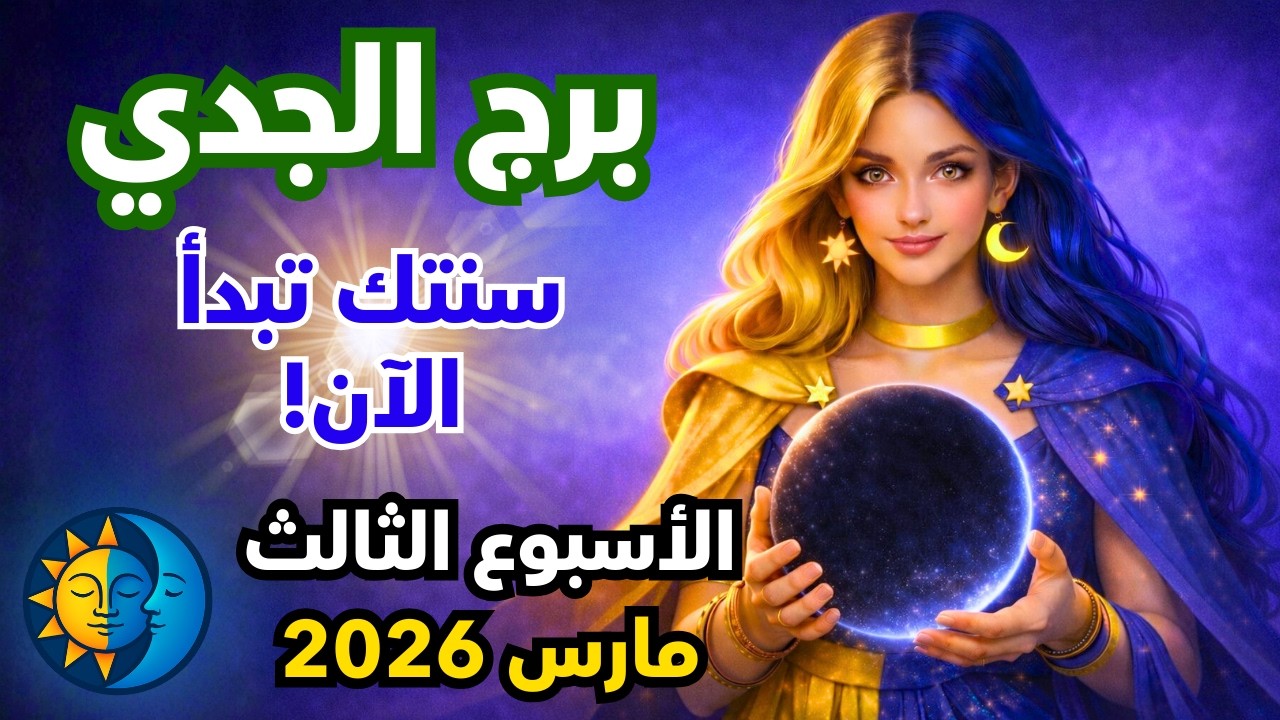 توقعات برج الجدي الاسبوع الثالث من شهر مارس 2026 ♑ قوة الكلمة! صفقة معقدة تُحسم بذكاء هذا الأسبوع! 📝
