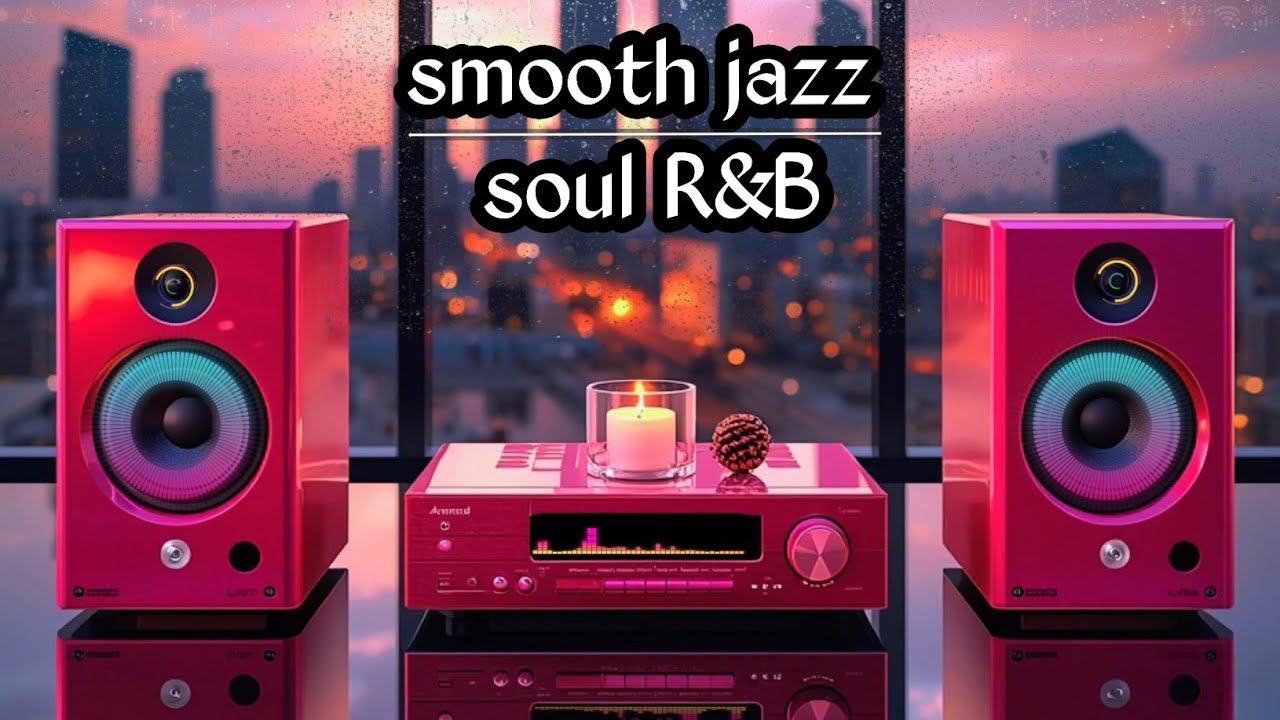 Smooth Soul R&B Jazz Night | Cozy Late Night Lounge Music for Relaxing, Studying, Work