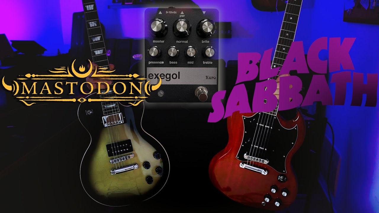 From Black Sabbath to Mastodon with the same pedal