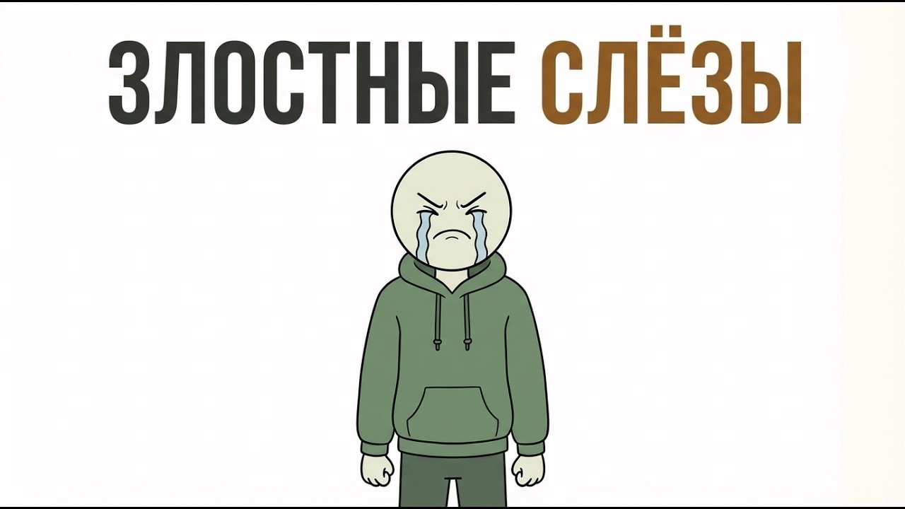 Почему ты плачешь, когда злишься, а не только когда грустно