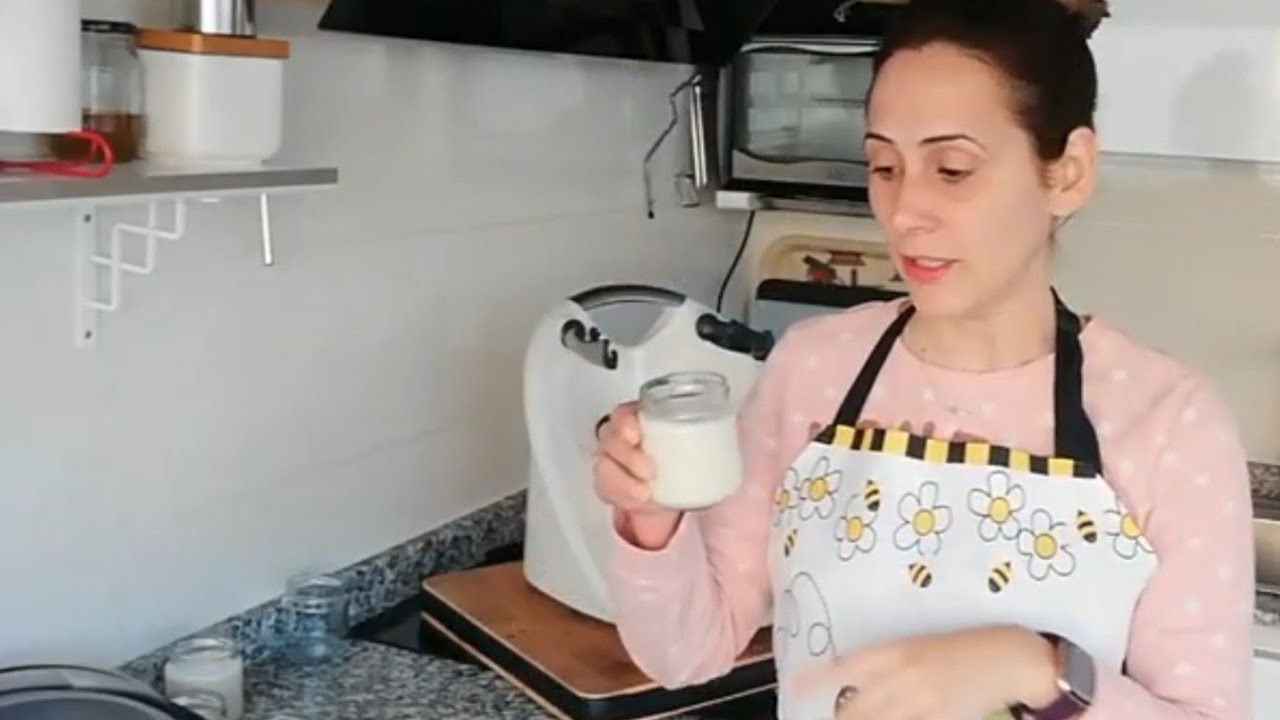 Yogur natural cremoso en thermomix