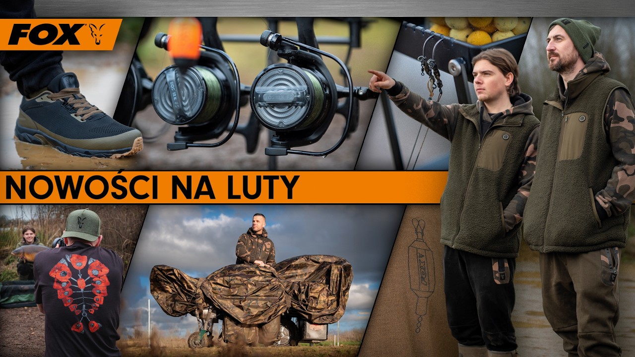 Nowy Rok, Nowy Sprzęt! Pierwsza Premiera Produktów Fox w 2026 roku | Kołowrotki, Odzież i nie tylko!