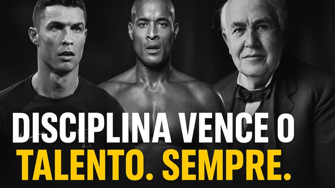 Disciplina Vence o Talento. Sempre!