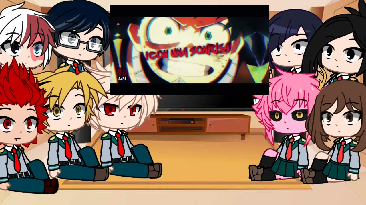 BNHA REACCIONA AL RAP DE ONE FOR ALL