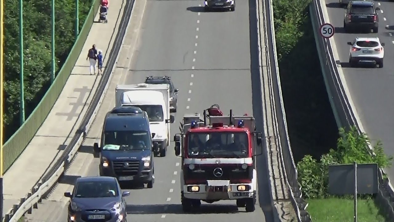 [Alarmowo Bronto] 331[S]43 SCRt Mercedes Benz 1726 udaje się do zdarzenia drogowego