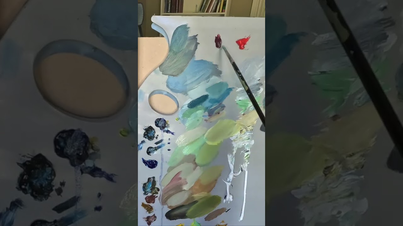 My oil painting of the Stairway to Heaven in Northern Ireland  