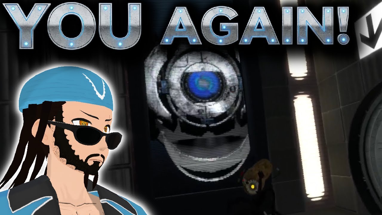Portal 2 VR, часть 8 🎮 Играем 🎮 - Возвращение к нормальной жизни? Теперь испытание Уитли!