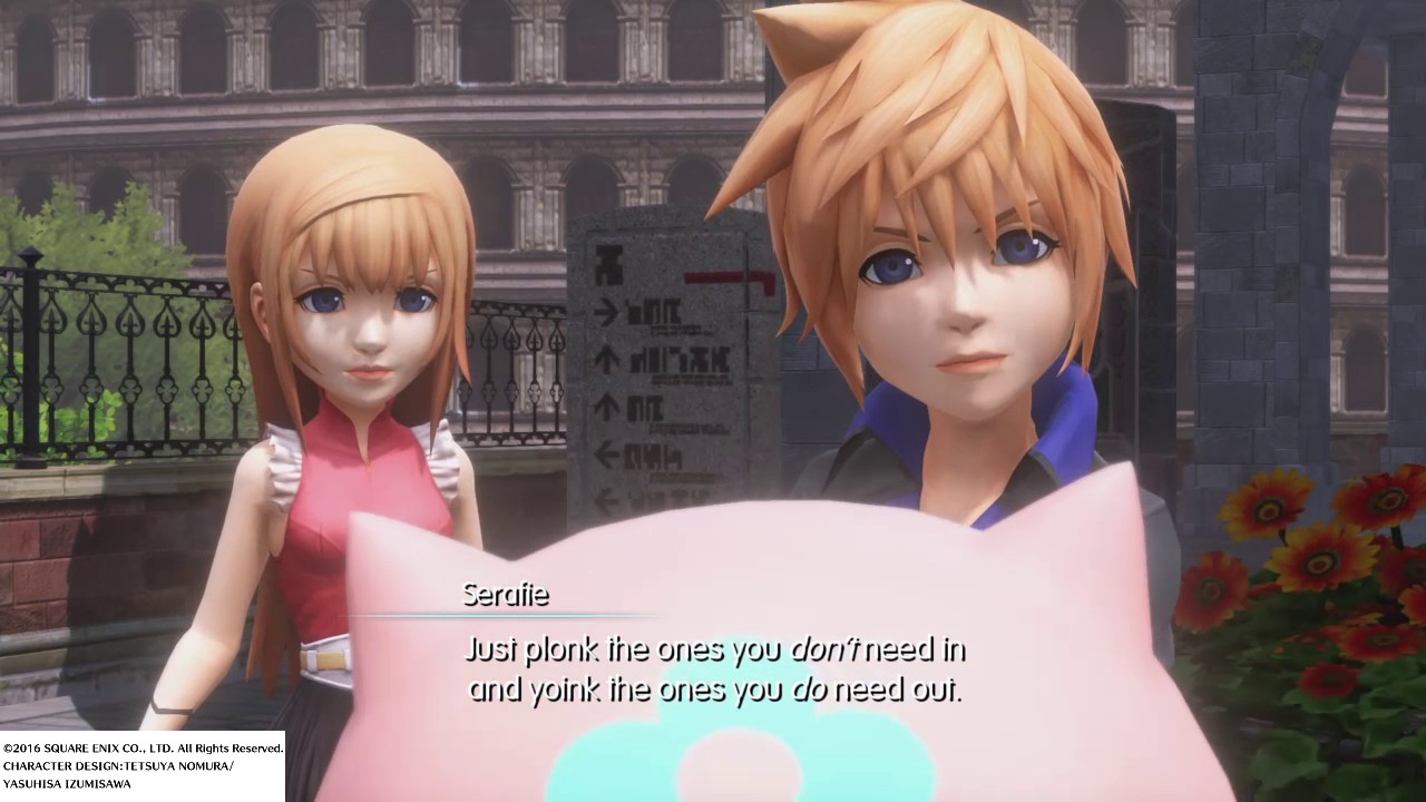 Lann & Reynn meets Serafie - WORLD OF FINAL FANTASY