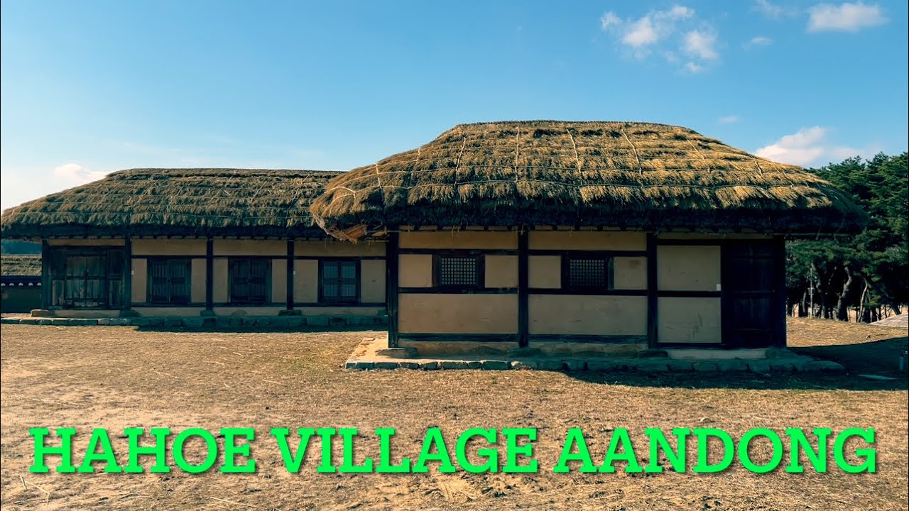 Hahoe village Vlog || Aandong south korea || a Happy new year 2025 || Ps vlog