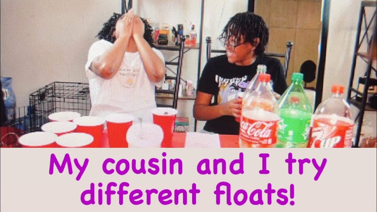 ICE CREAM FLOATS OR NAW?! THIS COMBINATION WAS SO SICK!!