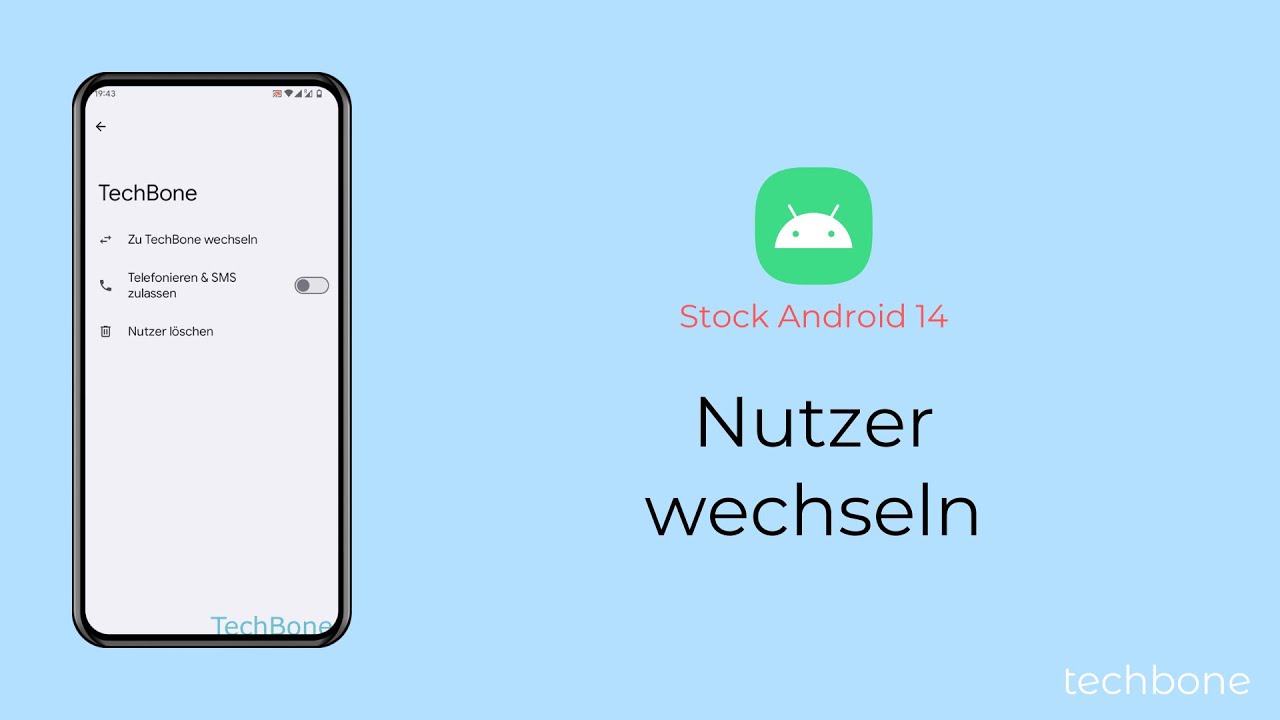 Nutzer wechseln [Android 14]