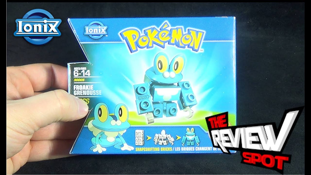 Spin Master Toys Pokemon Ionix Froakie | @TheReviewSpot