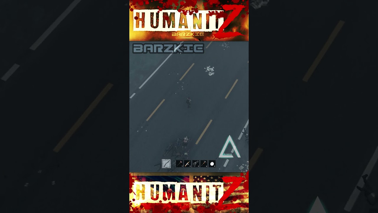 SLEEPING BESIDE ZOMBIES! in humanitz - HumanitZ #shorts #humanitz