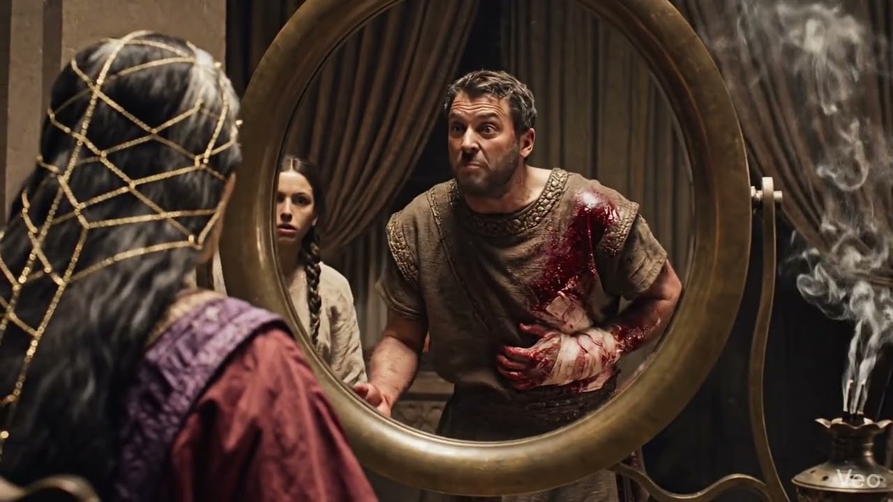 ​INT. PALACE OF JEZREEL - ROYAL CHAMBERS - DAY​The room is opulent but shadowed. Heavy incense burns