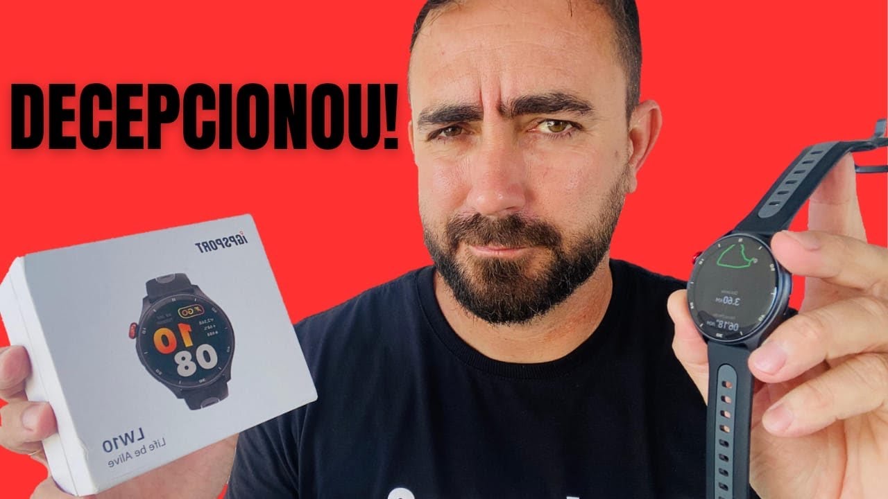 SMARTWATCH IGPSPORT LW10 NÃO ENTREGA O QUE A MARCA PROMETE! SMARTWATCH BARATO CONTINUA DECEPCIONANDO