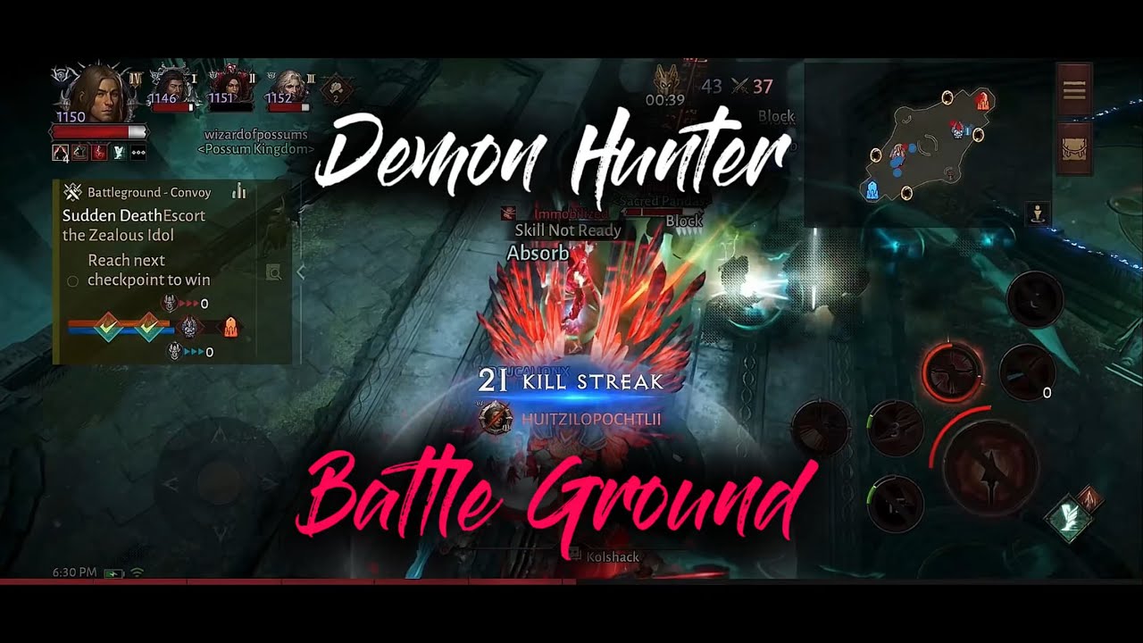 Diablo Immortal PvP | Demon Hunter | Little Fish