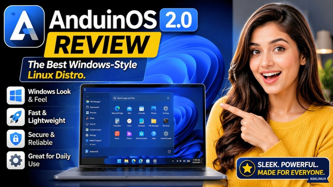 AnduinOS 2.0 Review: The Best Windows-Style Linux Distro for 2026?