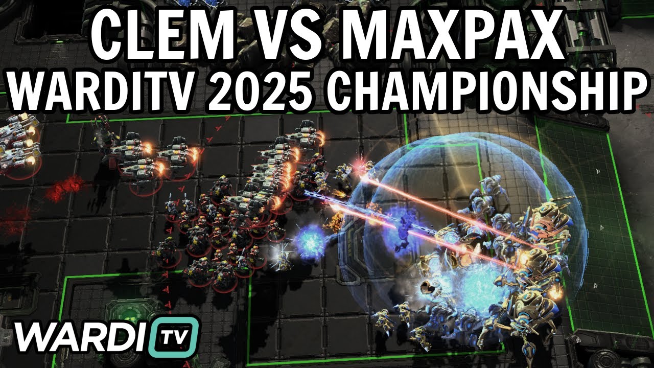 Clem vs MaxPax (TvP) - WardiTV 2025 Championship [StarCraft 2]