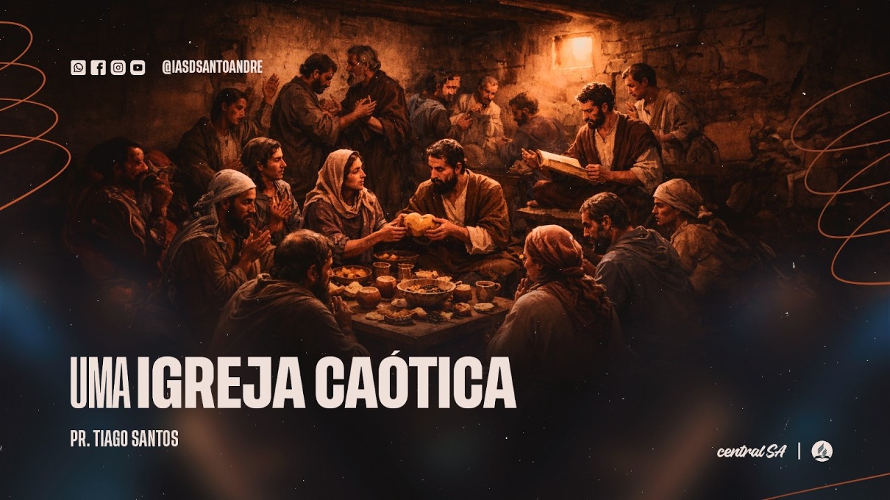 UMA IGREJA CAÓTICA | Pr. Tiago Santos - Sábado 14/03/2026
