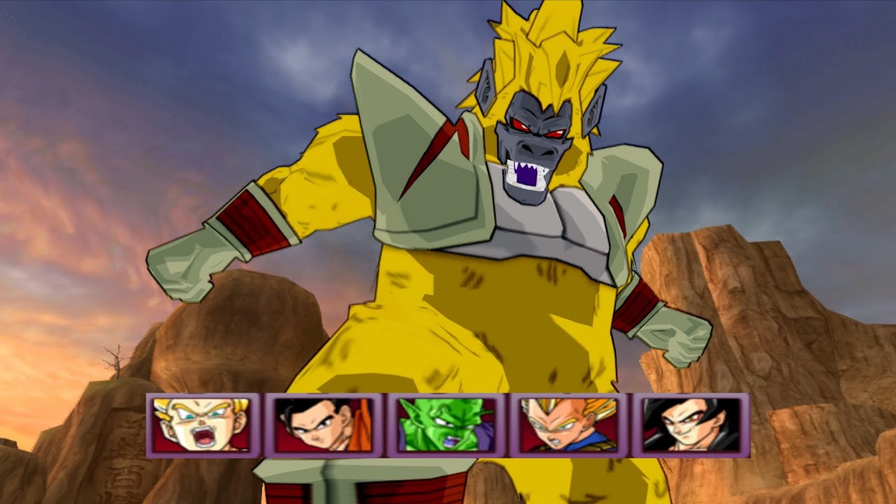 【TAS】Baby Vegeta All Forms VS GT Fighters | DBZ: Budokai Tenkaichi 3