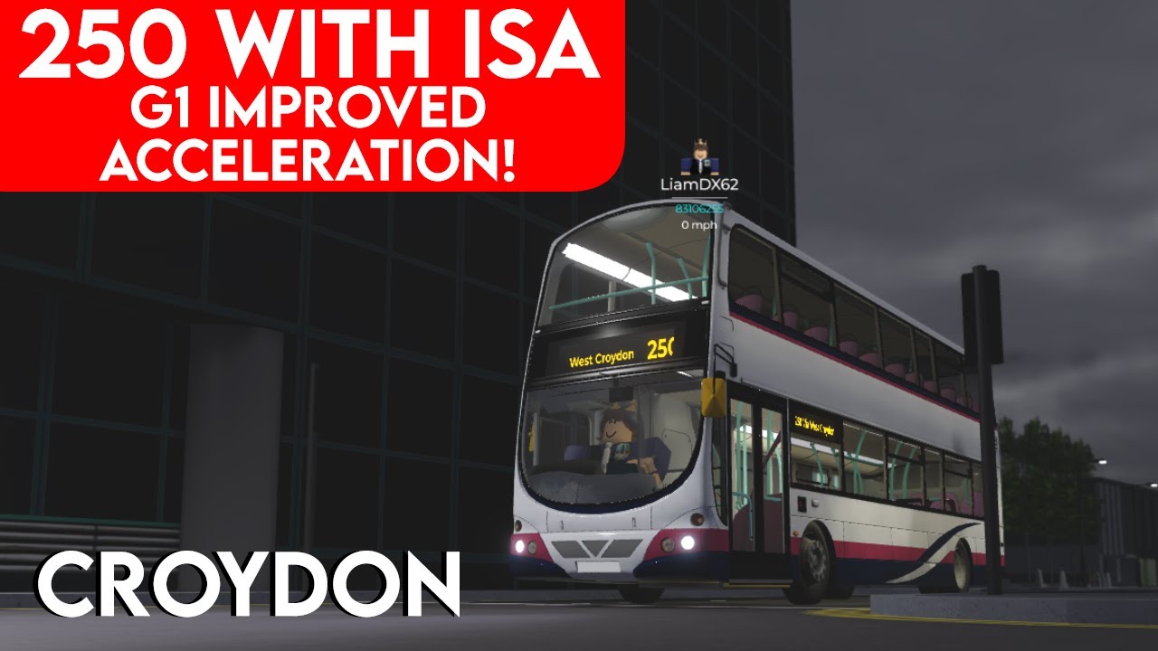 Roblox Croydon 1.3.1 | Route 250 with new Intelligent Speed Assist feature