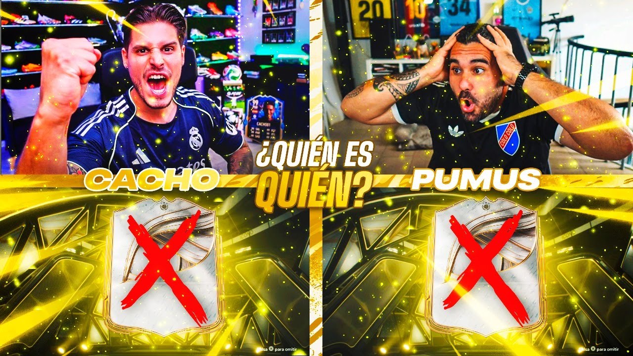 QUIEN ES QUIEN DISCARD CHALLENGE CON ICONO Y PICK DE HEROE VS PUMUS!! | FC 26