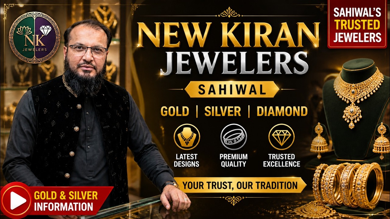 New Kiran Jewelers | Premium Gold, Silver & Diamond Jewelry in Sahiwal