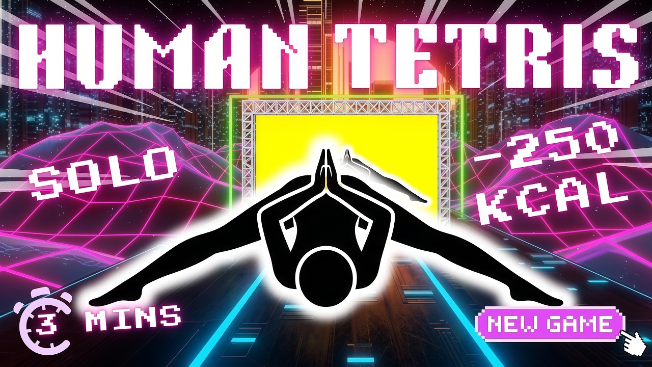 Human Tetris Solo Survival | One Mistake Ends The Run 🚫