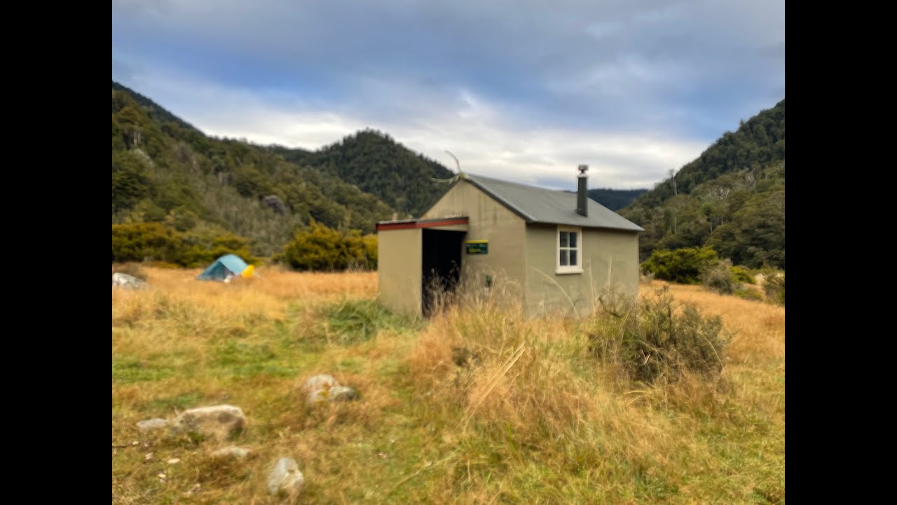 Tutaki Valley Rd to St Arnaud via Jameson Track, Mole Saddle, Tiraumea Hut, Morgan Hut & Sabine Hut.