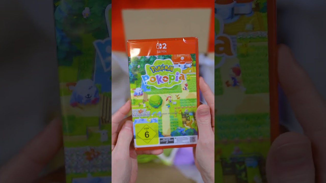 Nintendo hat mir dieses Pok&eacute;mon Pokopia Paket zugeschickt! 😍