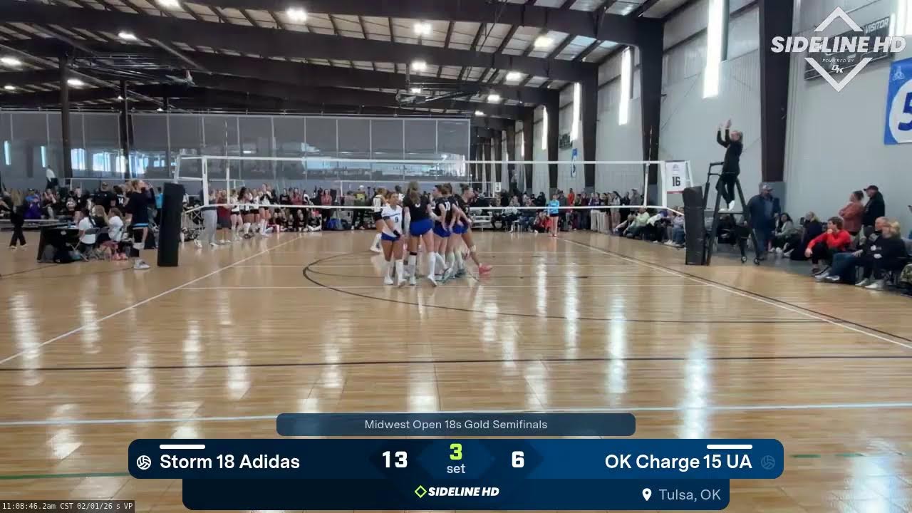 OK Charge 15 UA vs. Storm 18 Adidas (2026.02.01)