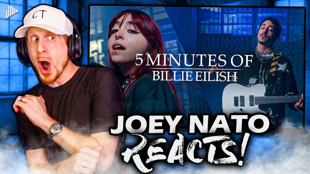Joey Nato Reacts to 5 minutes of Billie Eilish 🔥 feat. Luana (Lucas Inutilismo)
