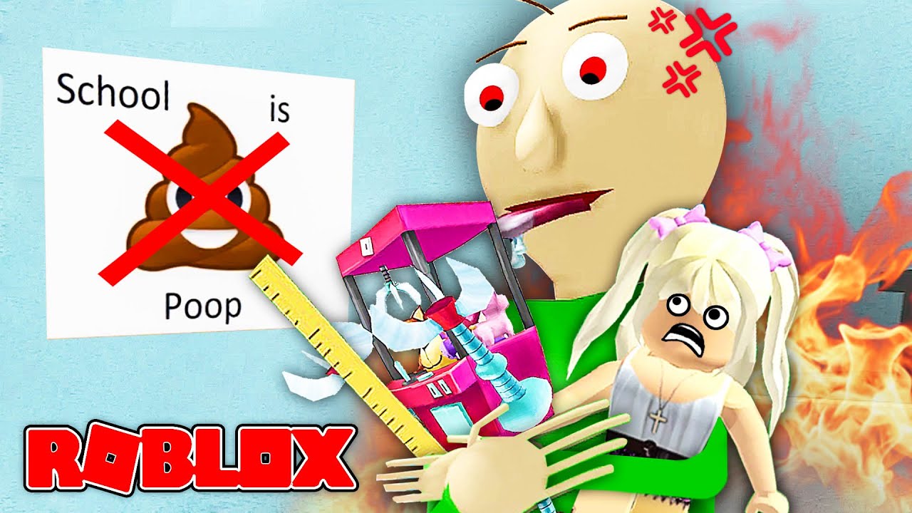 Roblox逃離巴迪老師的教室:巴迪老師讓我們做題並把我們吃了 屌德斯小熙