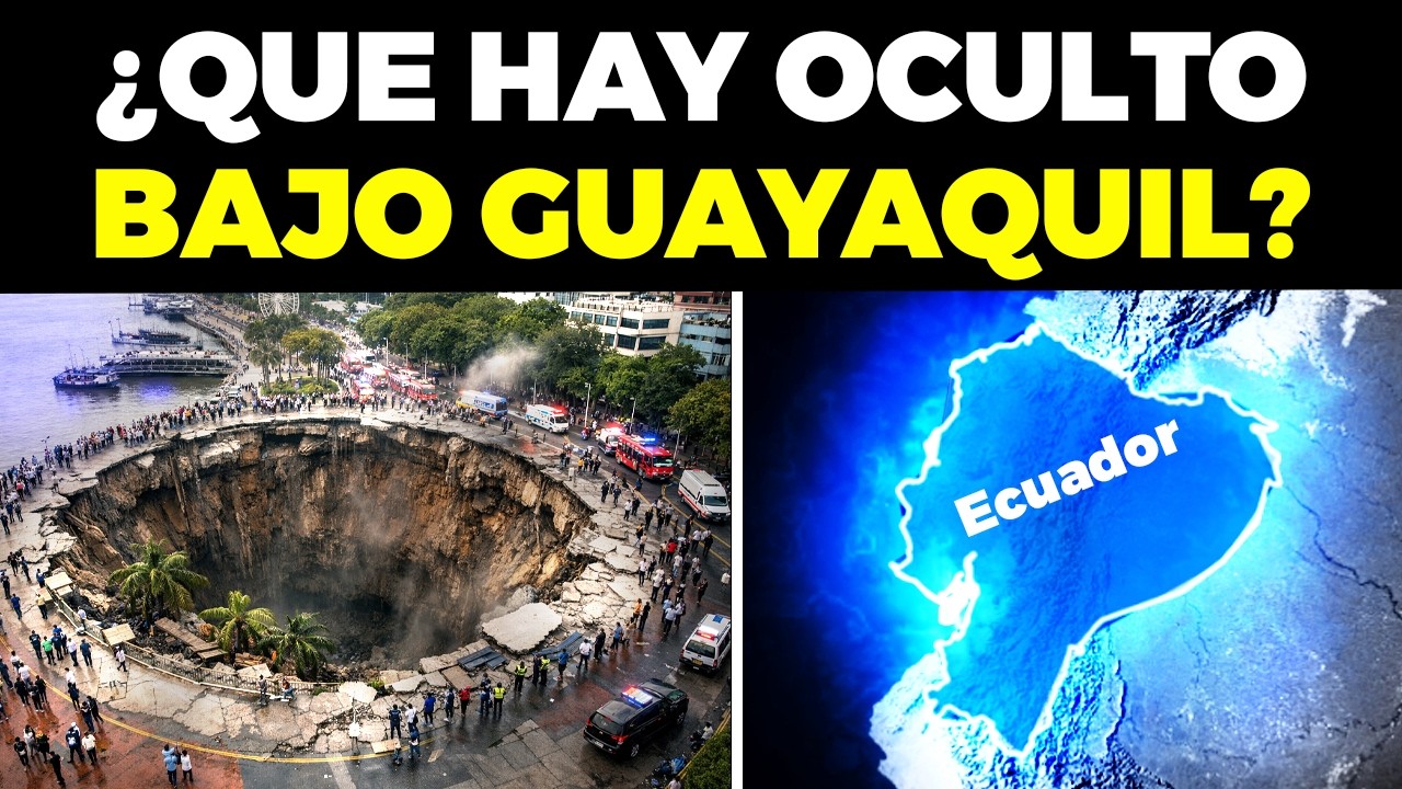 ¿Que cosas extrañas hay bajo la ciudad de GUAYAQUIL?