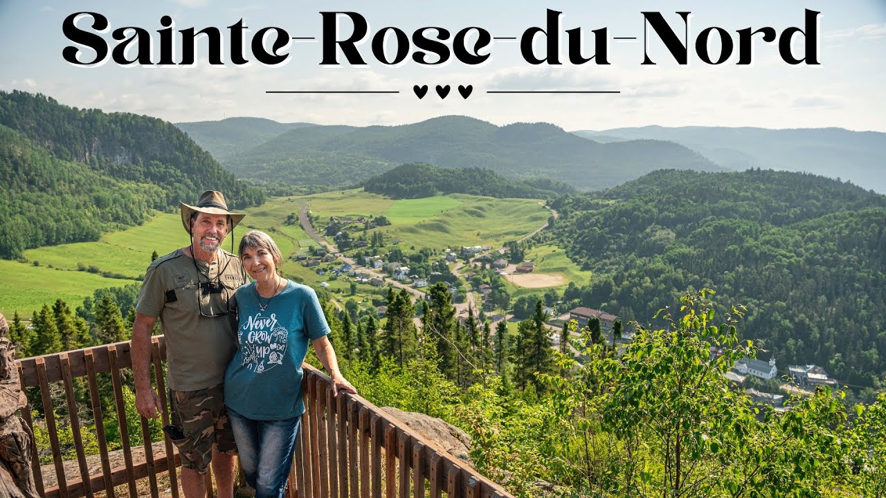 Vue SPECTACULAIRE à Sainte-Rose-du-Nord 🤩Village au Québec, Canada