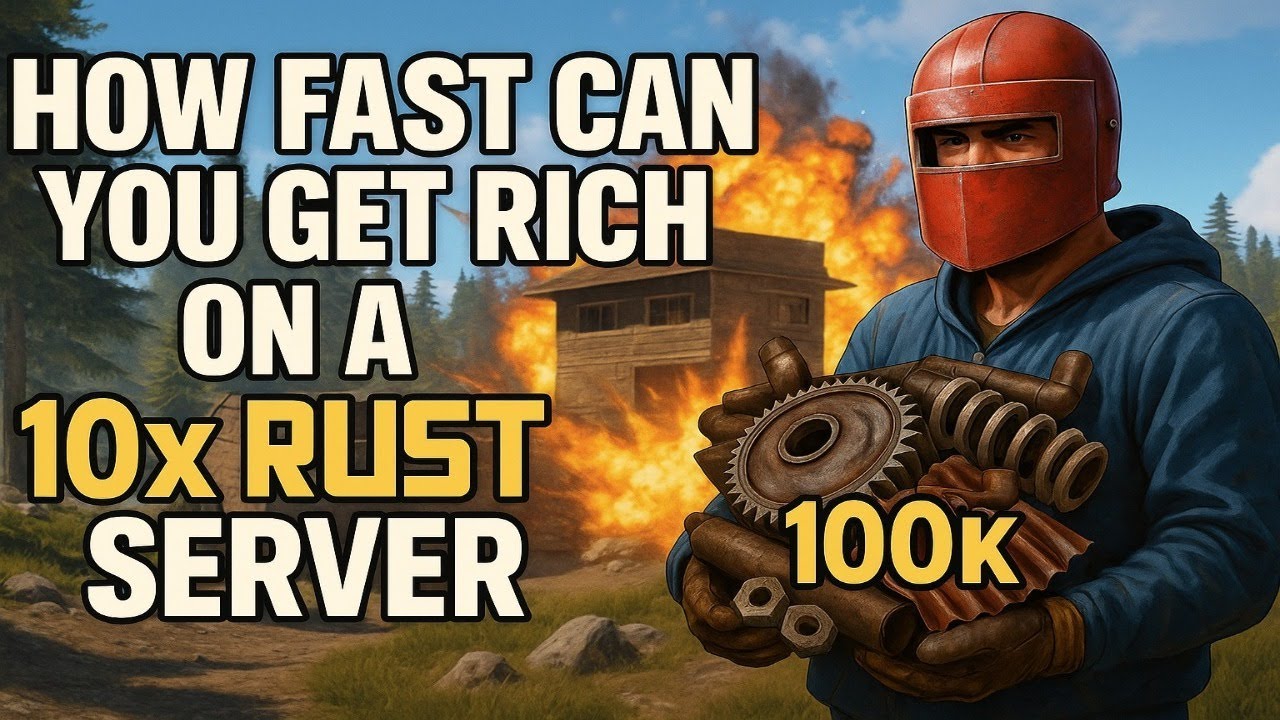 How long does it take to get RICH on a 10x RUST server I SHAY