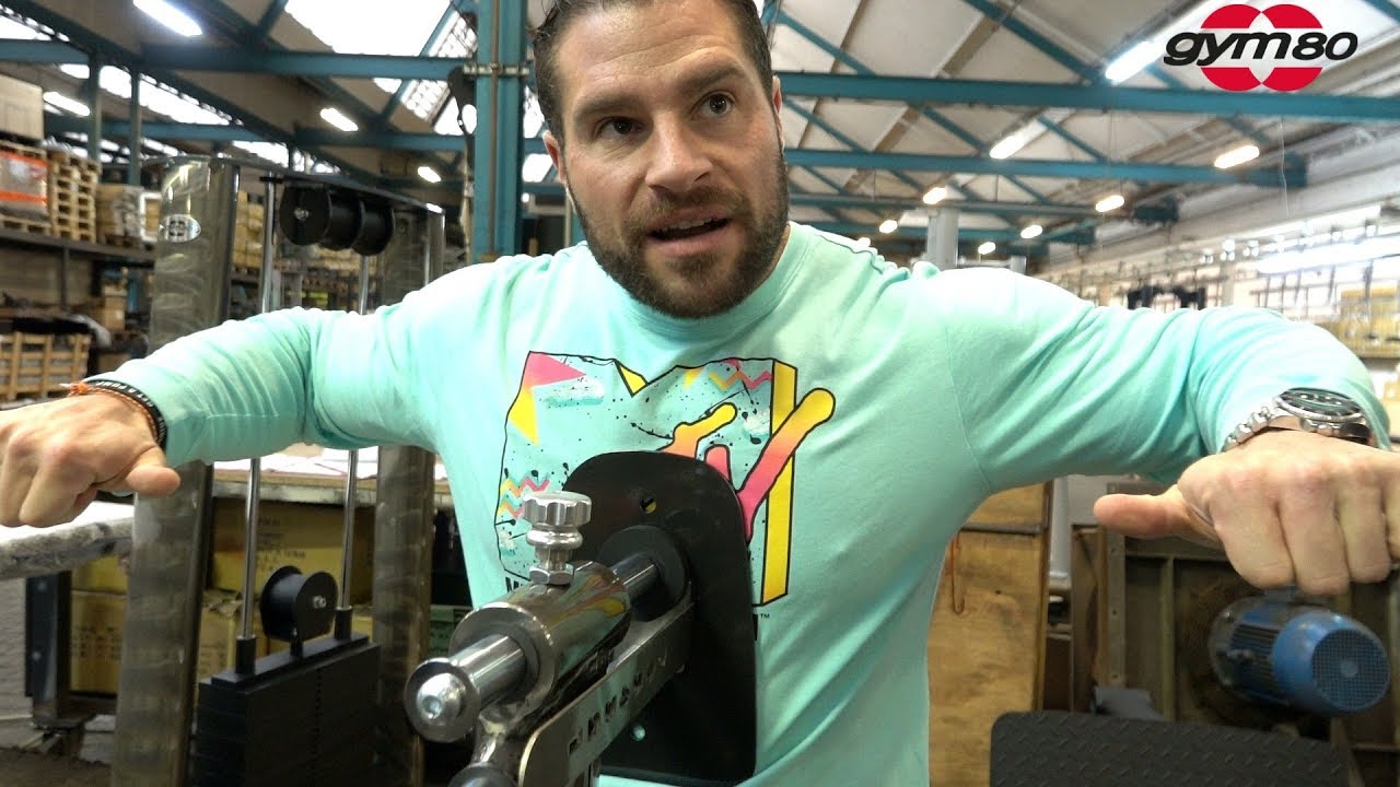 Die ersten Maschinen werden gebaut #gym80