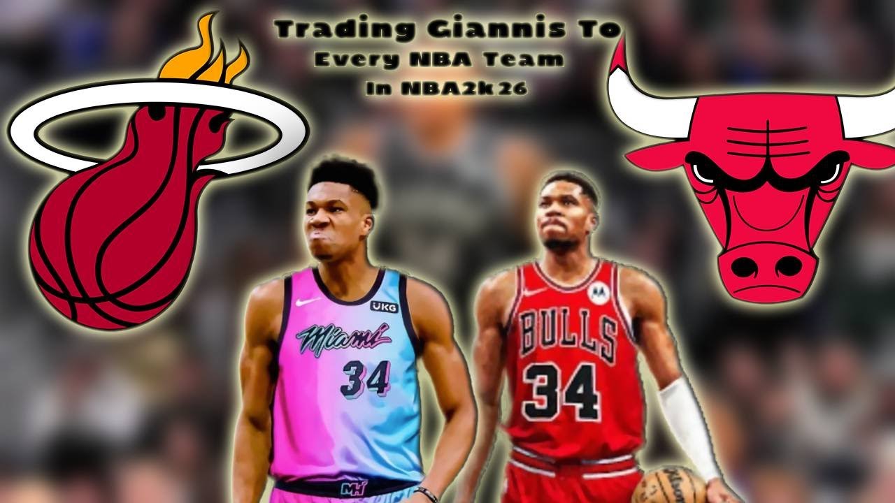 Trading Giannis Antetokounmpo  To Every Team In NBA2k26