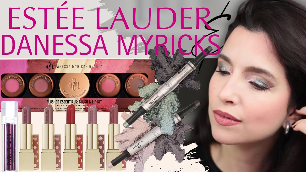 Kits de Final de Ano ESTÉE LAUDER & DANESSA MYRICKS + Outros Testes | Make Glam e Impressões Reais!
